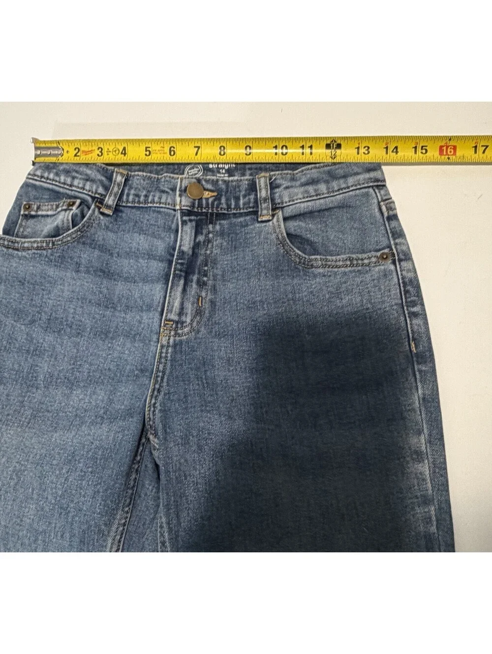 Youth Girls Wonder Nation Straight Jean Size 14 Blue